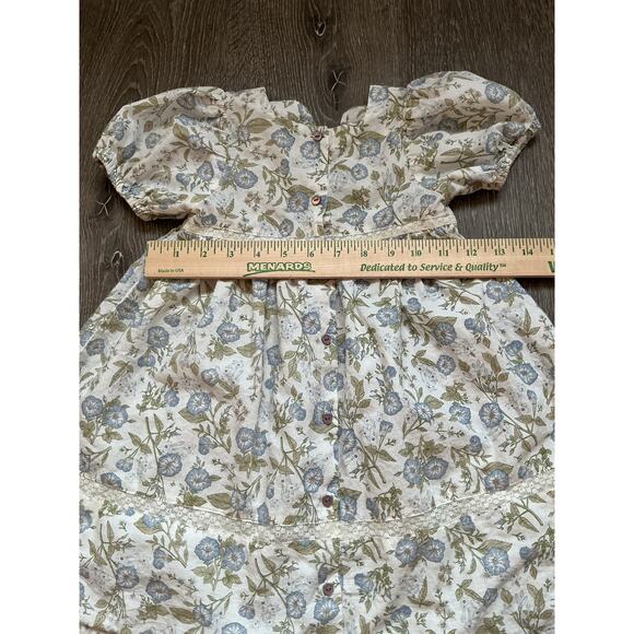 Susu &‎ Cra Luxury Brand 100% Cotton 3Y Button Back Dress - Picture 7 of 10